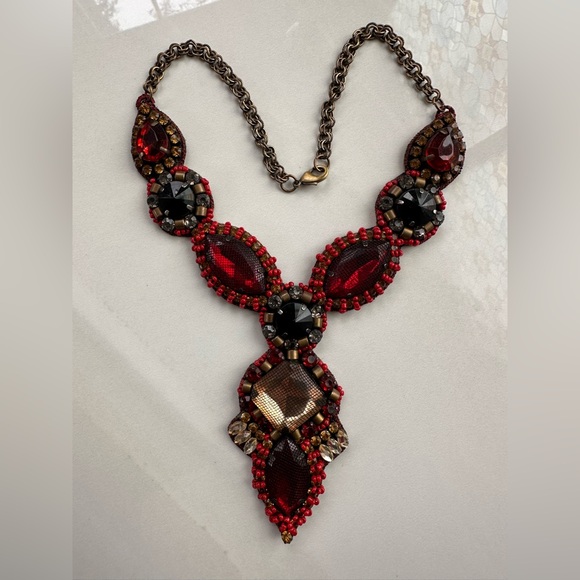 Anthropologie Jewelry - Gorgeous RARE Anthropologie “Epitome” Pendant Necklace